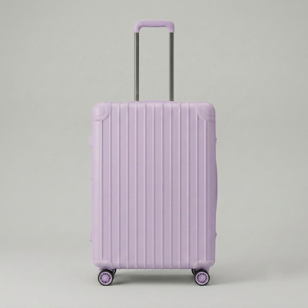 Riseloo 20" Lavender Hardshell Carry-On